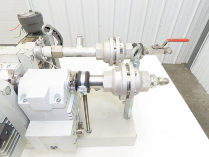 Trivac D16B Leybold 2-Stage Rotary Vane Vacuum Pump 16m³/h 1x10-4mbar 1.5Hp 3Ph
