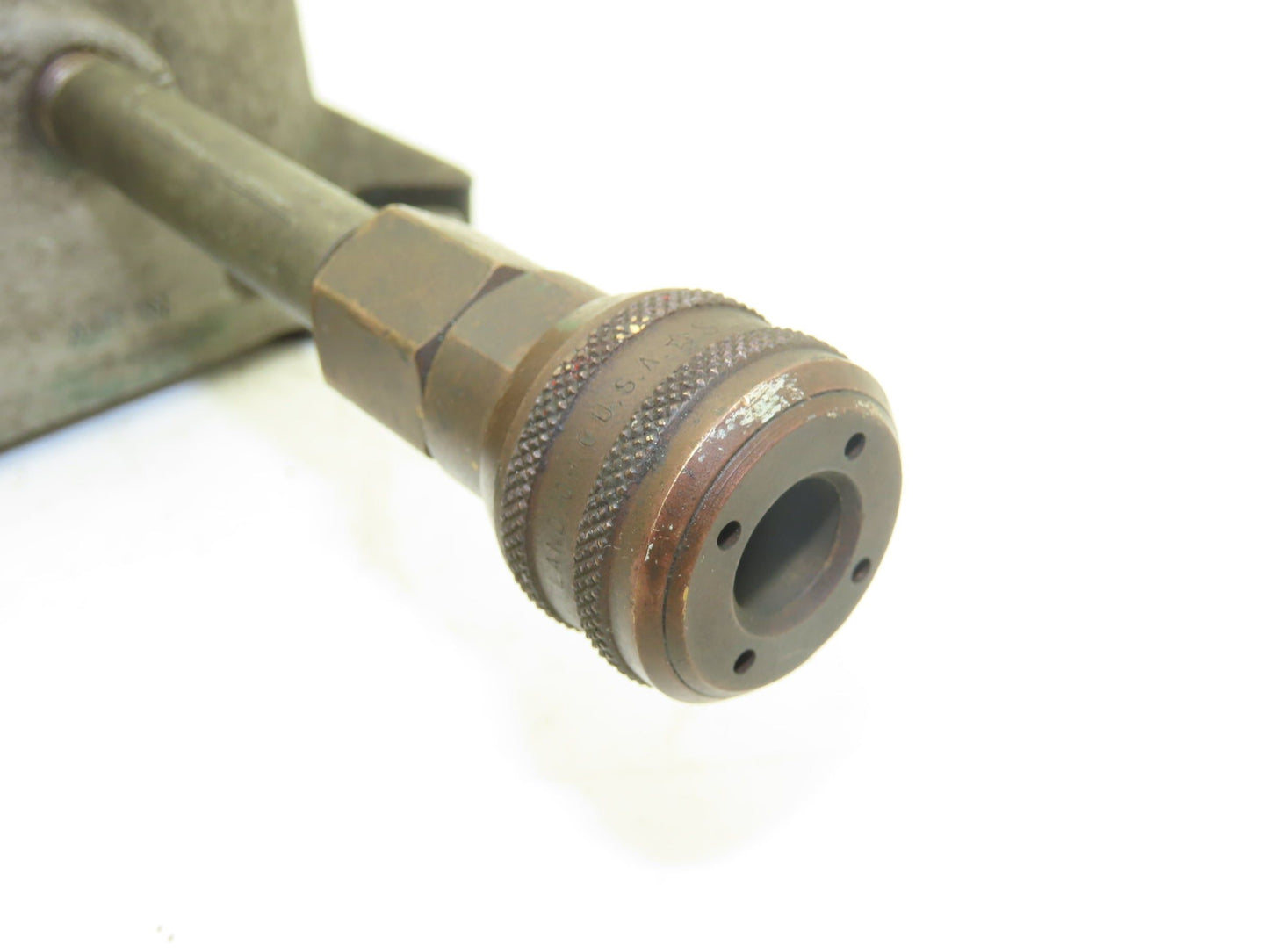 Pneumatic Collet Chuck Vertical Clamp Holder Vintage