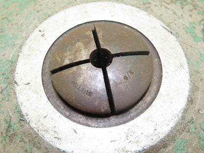 Pneumatic Collet Chuck Vertical Clamp Holder Vintage