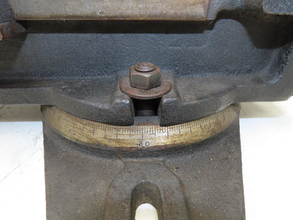 P.Y.H. TK-200T K-Type Machine Vise 8" Jaws 6" Opening 90° Swivel Base Angle Lock