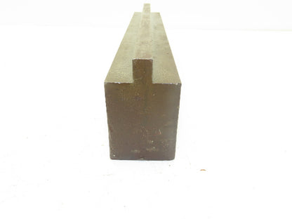 Press Brake Blank Die 14"L x 2-5/8"H x 2"W x 1/2" Tang