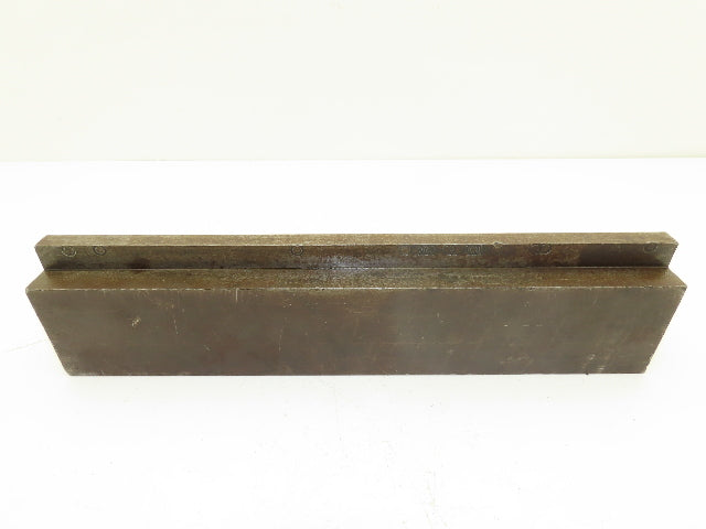 Press Brake Blank Die 14"L x 2-5/8"H x 2"W x 1/2" Tang