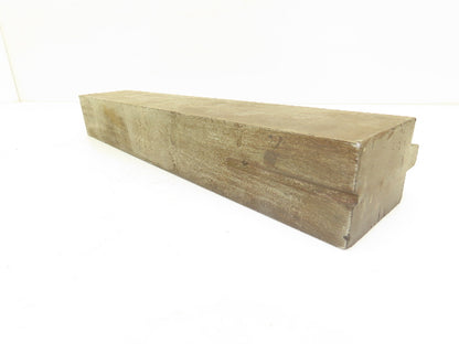 Press Brake Blank Die 14"L x 2-5/8"H x 2"W x 1/2" Tang