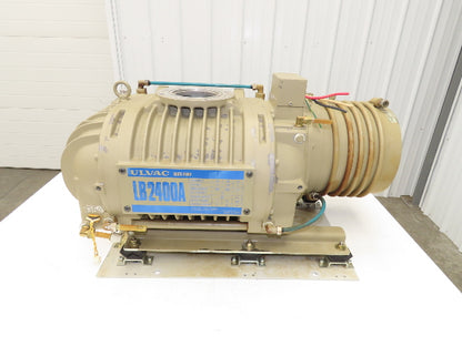 Ulvac LB2400A Roots Blower Vacuum Laser Booster Pump 3980m³/h 10kw 75/150V