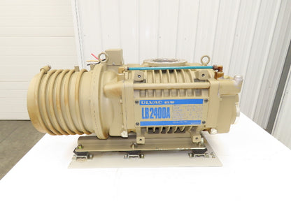 Ulvac LB2400A Roots Blower Vacuum Laser Booster Pump 3980m³/h 10kw 75/150V