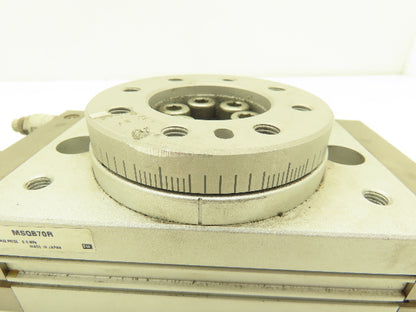 SMC MSQB70R Pneumatic Rotary Actuator Table Air Cylinder 180° Rotation