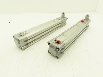 Festo Pneumatic Air Cylinder 32mm Bore 160mm Stroke 145psi w/Brake Lot of 2
