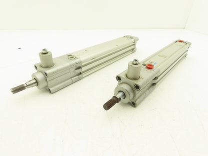 Festo Pneumatic Air Cylinder 32mm Bore 160mm Stroke 145psi w/Brake Lot of 2
