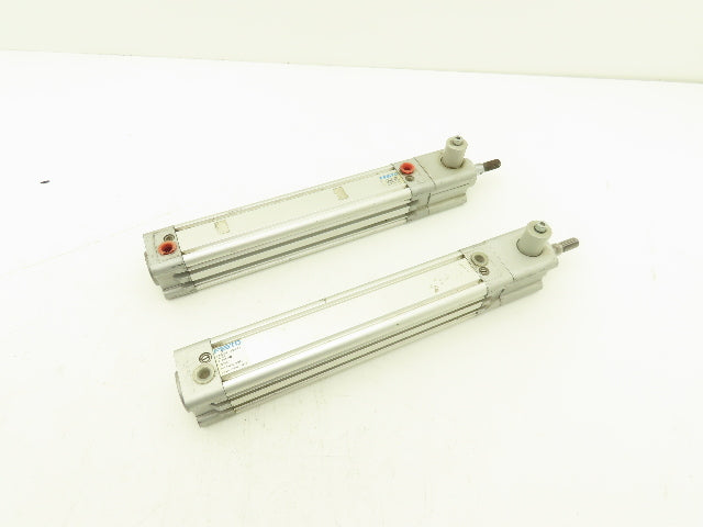Festo Pneumatic Air Cylinder 32mm Bore 160mm Stroke 145psi w/Brake Lot of 2