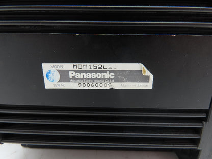 Panasonic MDM152L2C AC Servo Motor 1.5kW 200V 3PH W/Encoder