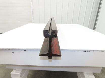 Press Brake Die Extension 5-1/2" Rise 1/2" Tang 2-1/2"W x 58"L