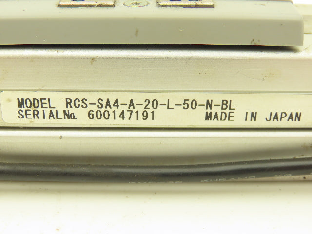 IAI Robo Cylinder Linear Actuator 50mm Stroke 20W 78.4Nm Lot of 2