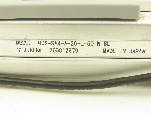 IAI Robo Cylinder Linear Actuator 50mm Stroke 20W 78.4Nm Lot of 2