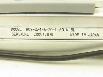 IAI Robo Cylinder Linear Actuator 50mm Stroke 20W 78.4Nm Lot of 2