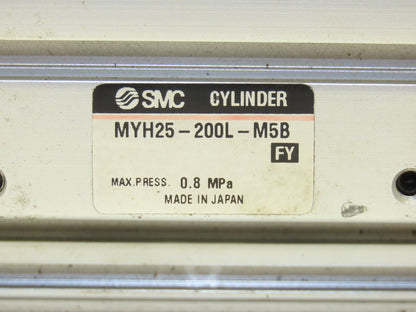 SMC MYH25-200L-M5B Pneumatic Slide Linear Actuator 170mm stroke