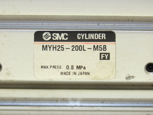SMC MYH25-200L-M5B Pneumatic Slide Linear Actuator 170mm stroke
