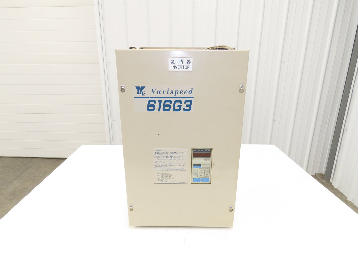 Yaskawa CIMR-G3A2018 Varispeed 616G3 Electric Motor Inverter Drive 18kW 230V 3Ph