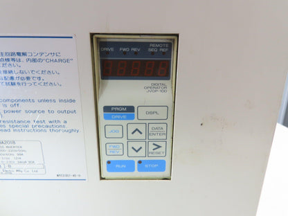 Yaskawa CIMR-G3A2018 Varispeed 616G3 Electric Motor Inverter Drive 18kW 230V 3Ph