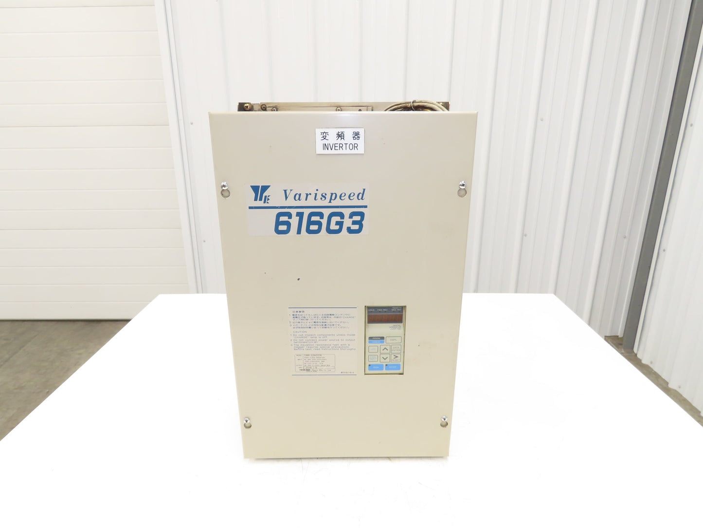 Yaskawa CIMR-G3A2018 Varispeed 616G3 Electric Motor Inverter Drive 18kW 230V 3Ph