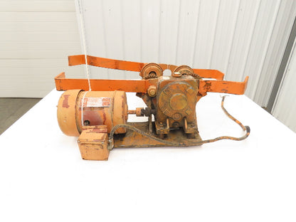 Bridge Crane Hoist Trolley Drive 60 FPM 208-230/460V 3PH   *READ*