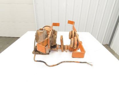 Bridge Crane Hoist Trolley Drive 60 FPM 208-230/460V 3PH   *READ*