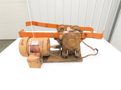 Bridge Crane Hoist Trolley Drive 60 FPM 208-230/460V 3PH   *READ*