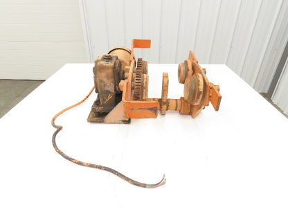 Bridge Crane Hoist Trolley Drive 60 FPM 208-230/460V 3PH  *READ*