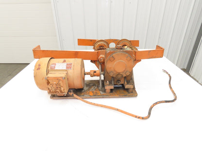 Bridge Crane Hoist Trolley Drive 60 FPM 208-230/460V 3PH  *READ*