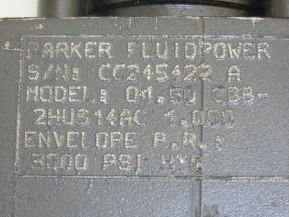 Parker 1.50 CBB2HUS14AC 2H Hydraulic Cylinder 1.5" Bore 1" Stroke 3000psi Clevis