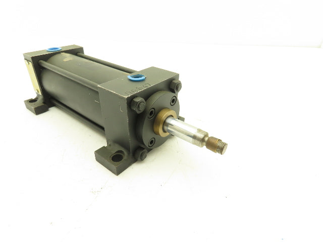 Yates A4-A-N Pneumatic Air Cylinder 2.5" Bore 4.25" Stroke Extended Rod Lug Mt
