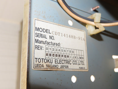 Mitsubishi Totoku CDT14148B Monitor Display Screen W/Burn-In 14"