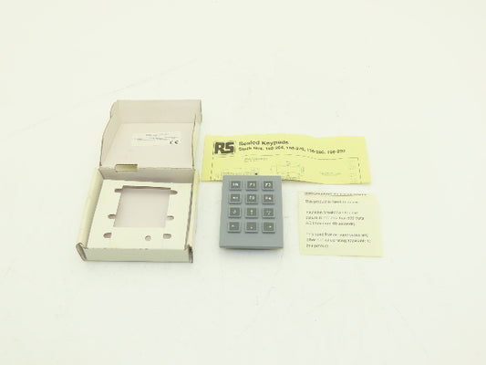 RS Components 198-270 Keypad 12 Button Replaceable Caps