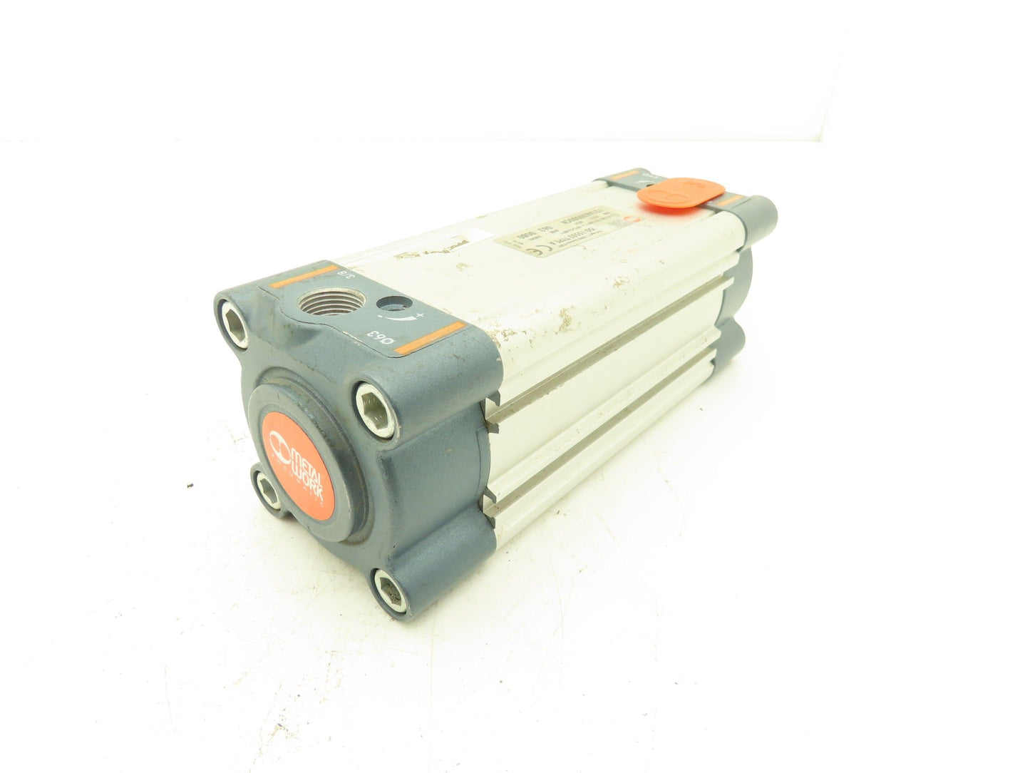Metal Work 121A630080CN Pneumatic Air Cylinder 63mm Bore 80mm Stroke