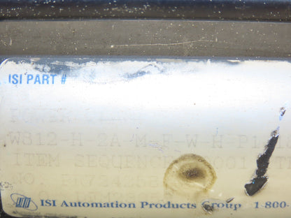 ISI W812-H-2A-M-F-W-H-P1-180 DEG-4 Hydraulic Power Clamp Cylinder 4" Stroke
