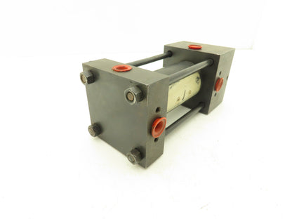 ISI W812-H-2A-M-F-W-H-P1-180 DEG-4 Hydraulic Power Clamp Cylinder 4" Stroke