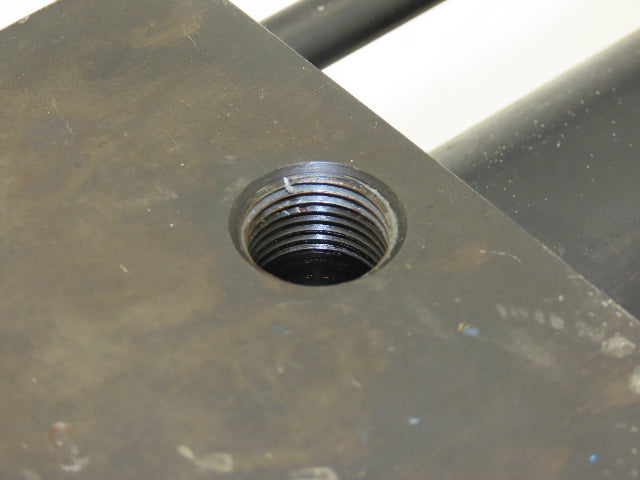 ISI W812-H-2A-M-F-W-H-P1-180 DEG-4 Hydraulic Power Clamp Cylinder 4" Stroke