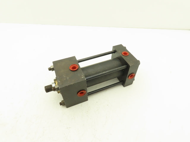 ISI W812-H-2A-M-F-W-H-P1-180 DEG-4 Hydraulic Power Clamp Cylinder 4" Stroke
