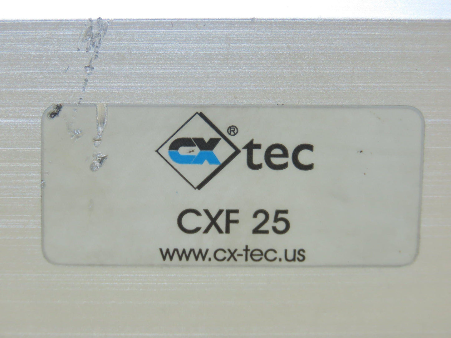 CX-Tec CXF 25 Pneumatic Coaxial Valve 2/2-Way Normally Closed 1"NPT DN25 600psi