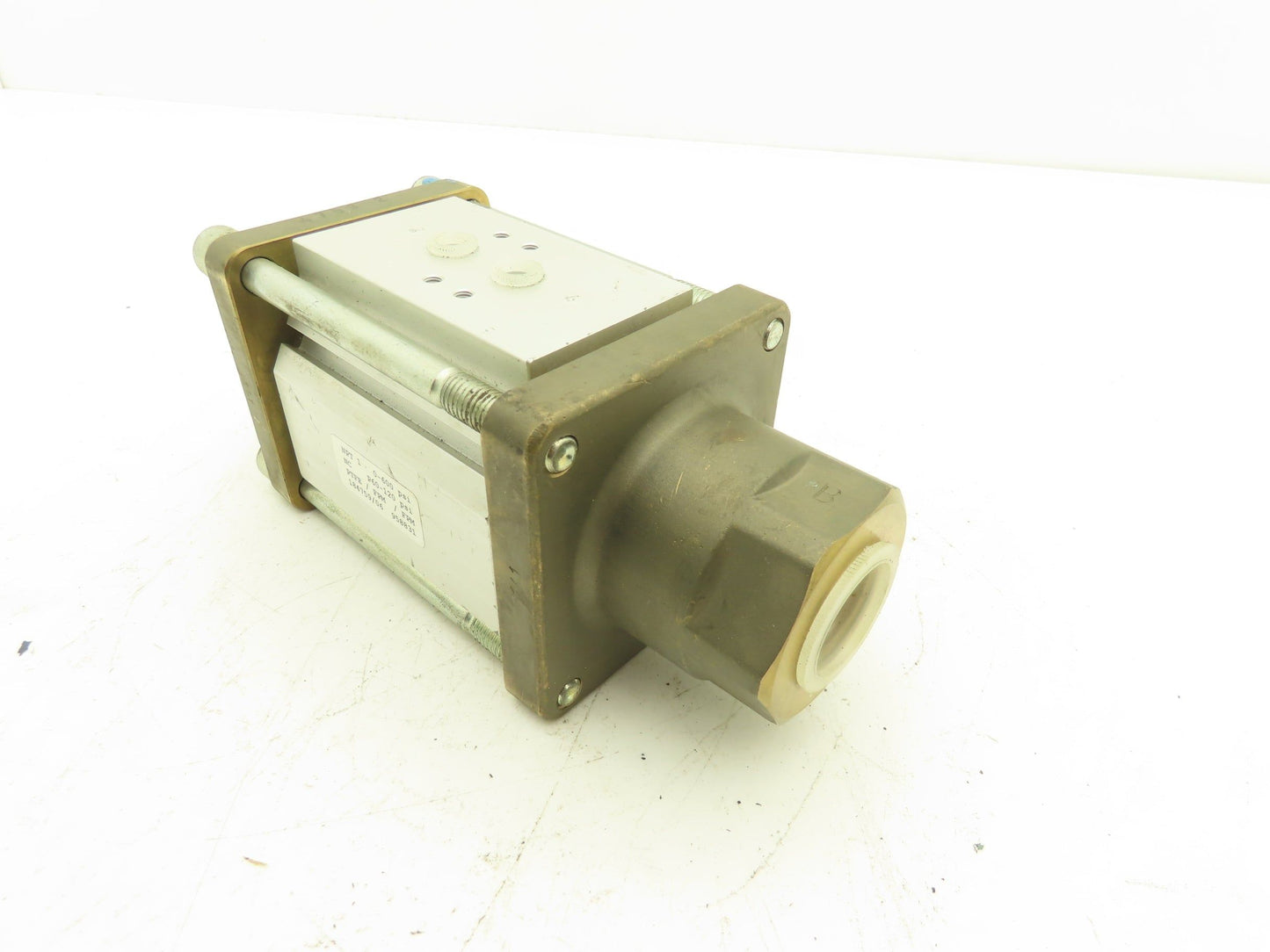 CX-Tec CXF 25 Pneumatic Coaxial Valve 2/2-Way Normally Closed 1"NPT DN25 600psi