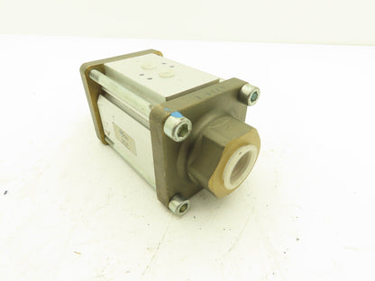 CX-Tec CXF 25 Pneumatic Coaxial Valve 2/2-Way Normally Closed 1"NPT DN25 600psi