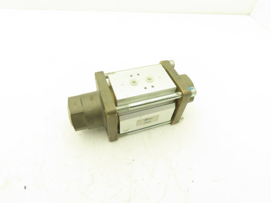 CX-Tec CXF 25 Pneumatic Coaxial Valve 2/2-Way Normally Closed 1"NPT DN25 600psi