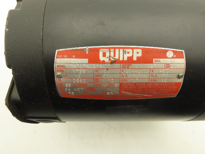 Leeson C6T17NC219A Quipp AC Motor 1/2Hp 1725rpm 230/460V 3Ph 56C TENV