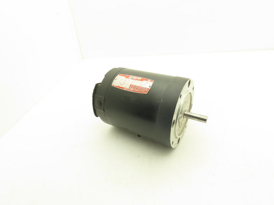 Leeson C6T17NC219A Quipp AC Motor 1/2Hp 1725rpm 230/460V 3Ph 56C TENV