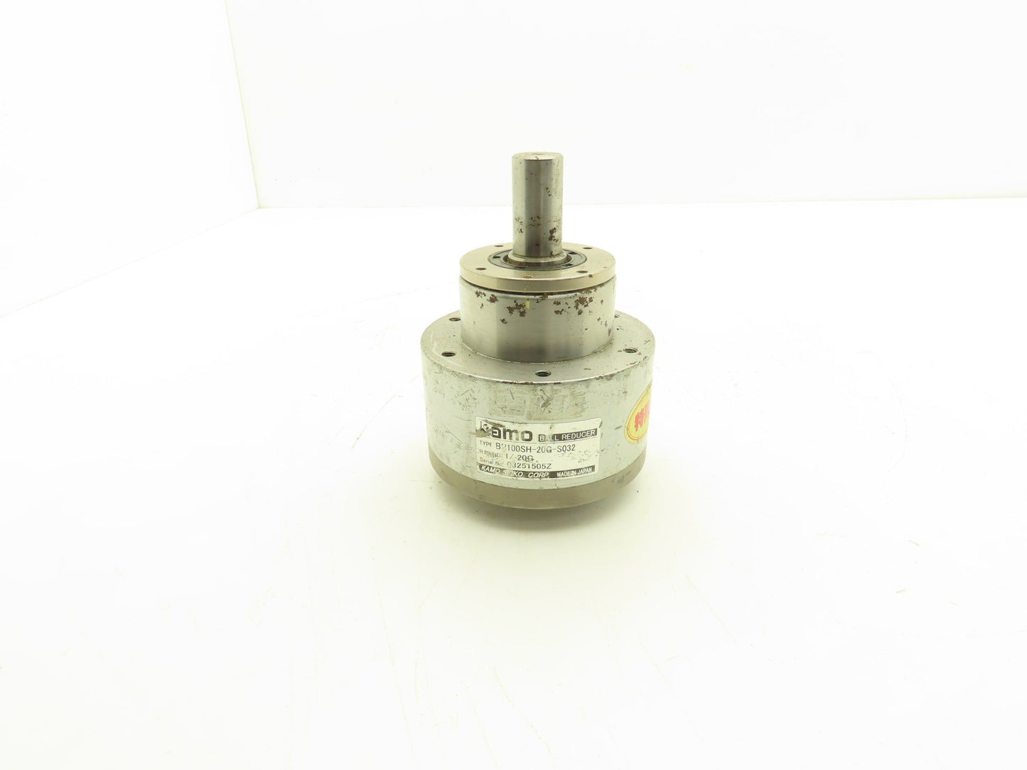 Kamo Kamoseiko BR100SH-20G-S032 Ball-type Gearbox 20:1 Inline Reducer
