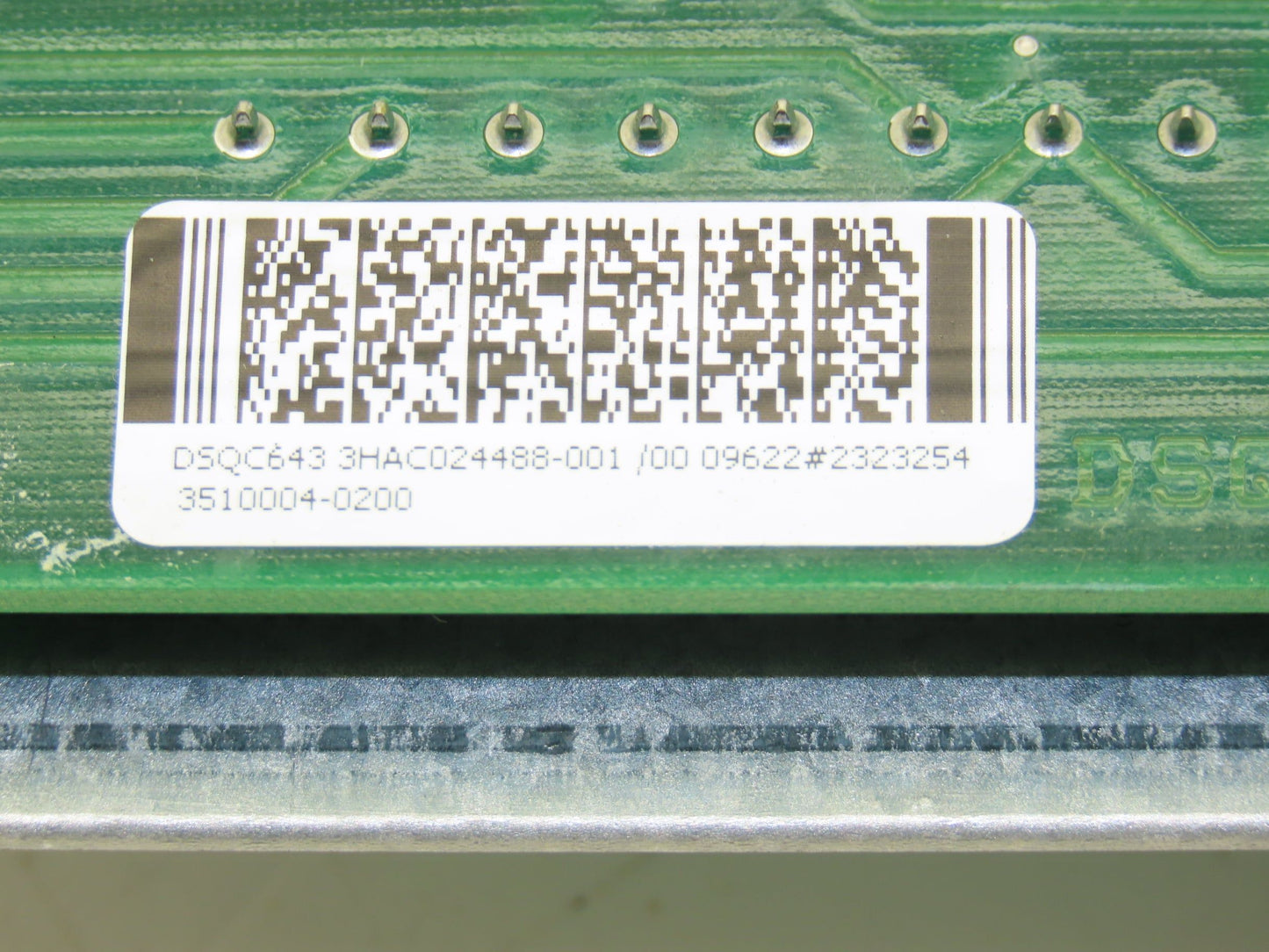 ABB DSQC 643 3HAC024488-001 Robot Panel Connection Board