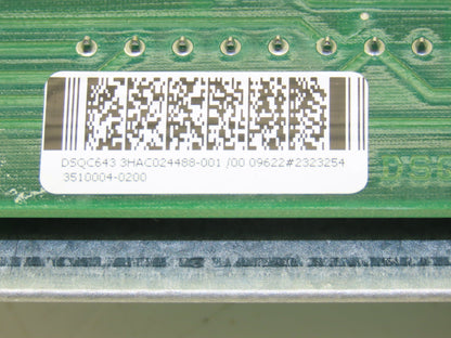 ABB DSQC 643 3HAC024488-001 Robot Panel Connection Board