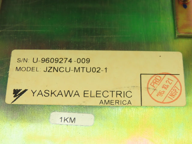 Yaskawa JZNCU-MTU02-1 | CPT10199 CNC Transformer Contactor Control Unit
