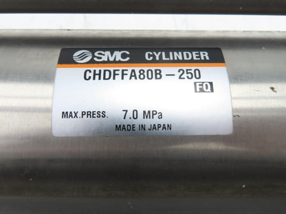 SMC CHDFFA80B-250 Hydraulic Cylinder 80mm Bore 250mm Stroke 1015psi