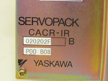 Yaskawa CACR-IR020202FB Servopack Drive P00 B08