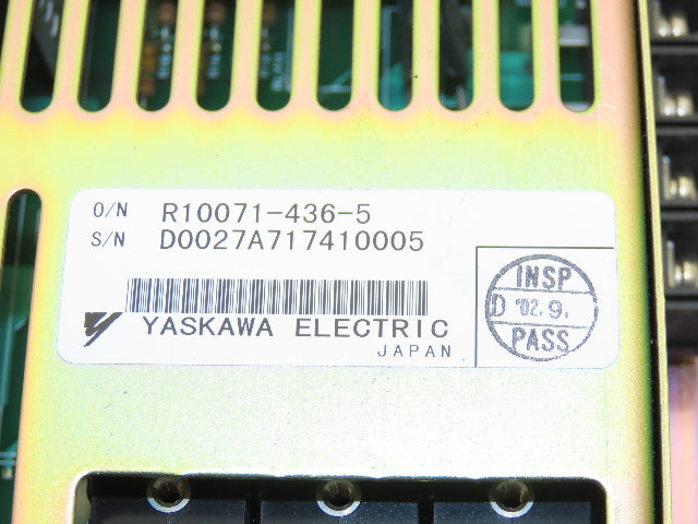 Yaskawa CACR-IR020202FB Servopack Drive P00 B08